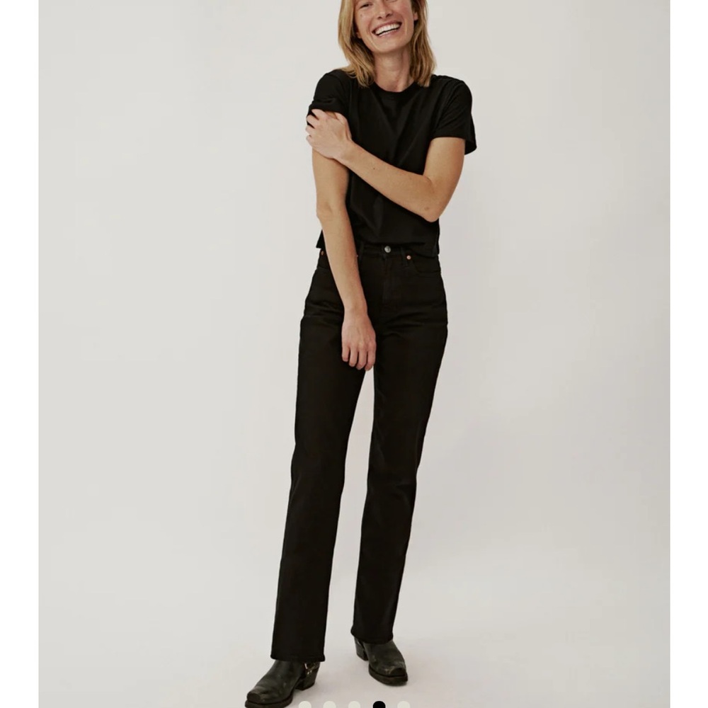 Buck Mason Rider Black Jeans - Picture 2 of 6